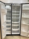 Ge Used Refrigerator Side by Side Counter Depth 36x69 1/2” (Stainless Steel) 