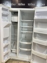 Ge Used Refrigerator Side by Side 34x67 1/2” (White) 