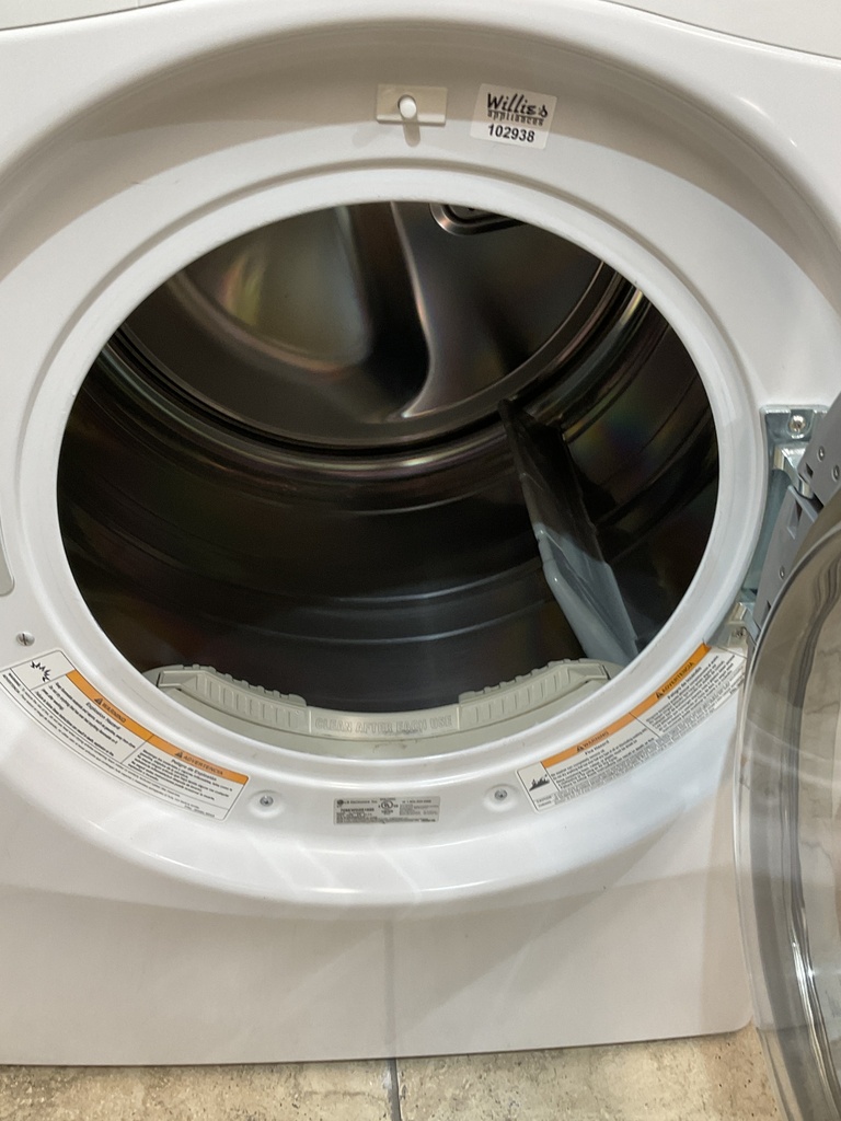 Lg Used Natural Gas Dryer 27inches (White)
