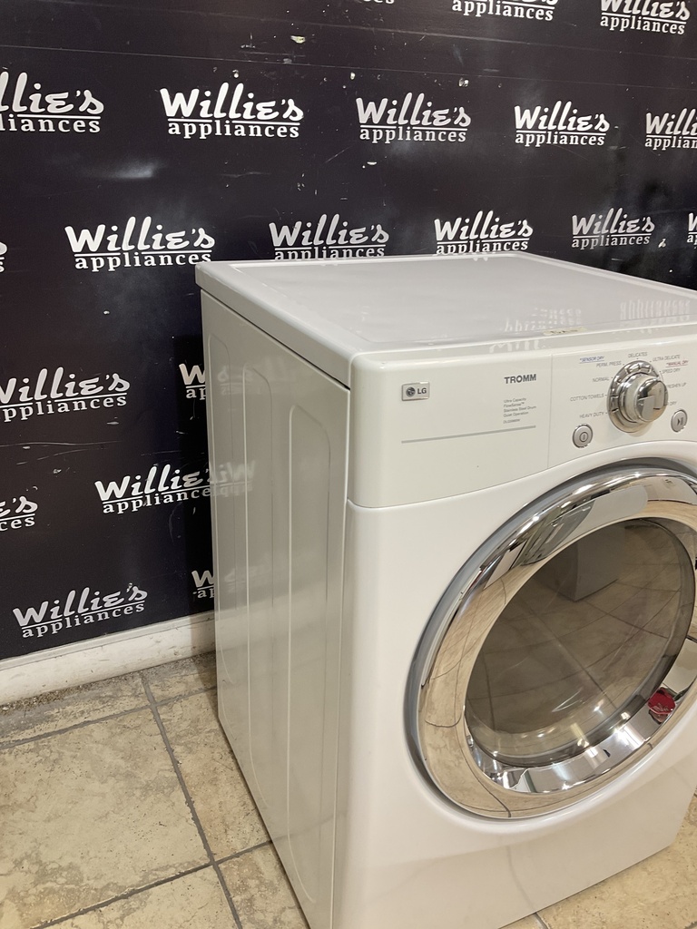 Lg Used Natural Gas Dryer 27inches (White)