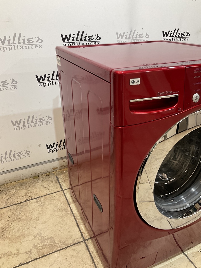 Lg Used Washer Front-load 27inches (Red) 