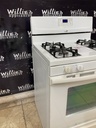 Whirlpool Used Natural Gas Stove 30inches (White) 
