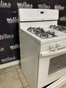 Whirlpool Used Natural Gas Stove 30inches (white) 