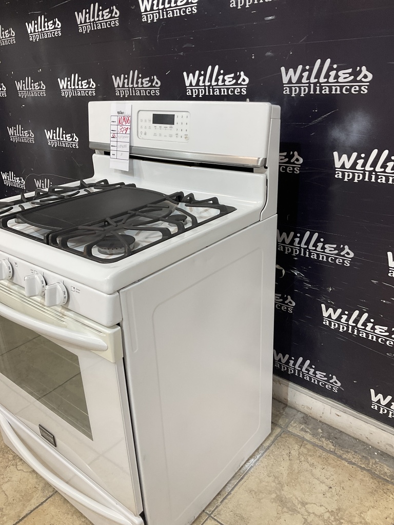 Frigidaire Used Natural Gas Stove 30inches (White) 