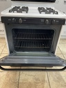 Kenmore Used Natural Gas Stove 30inches (White/Black)
