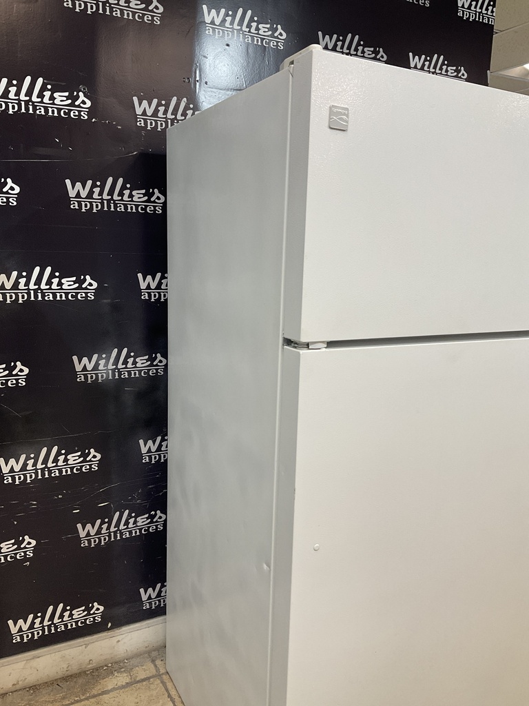 Frigidaire Used Refrigerator Top and Bottom 30x66” (White)