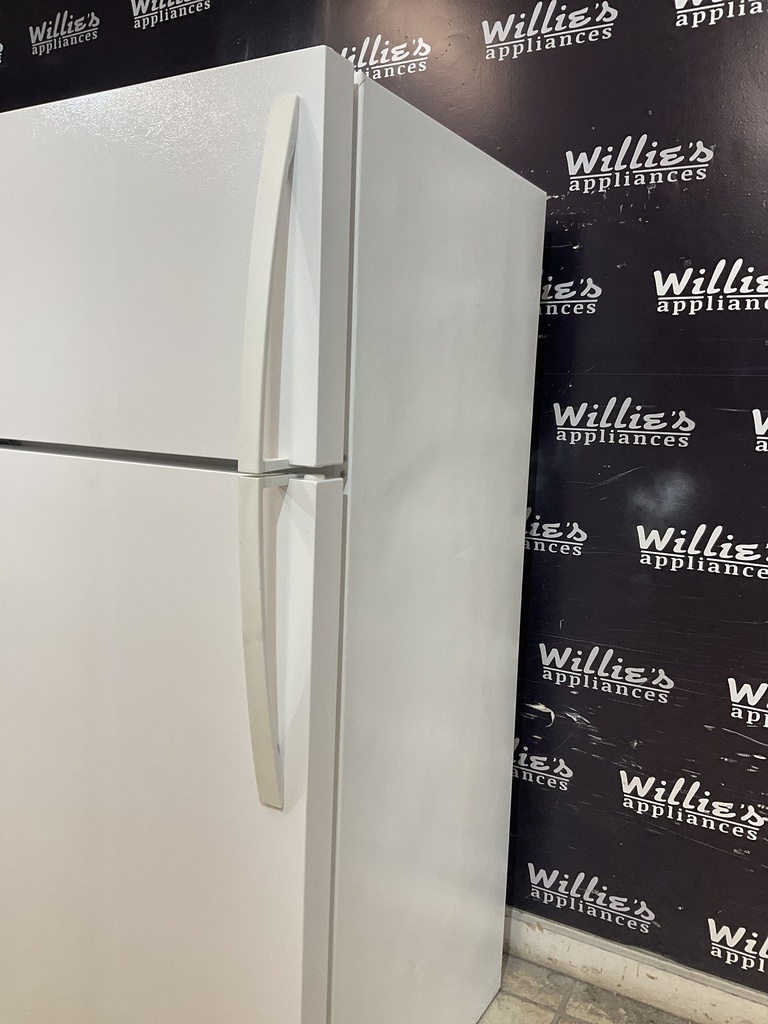 Frigidaire Used Refrigerator Top and Bottom 30x66” (White)