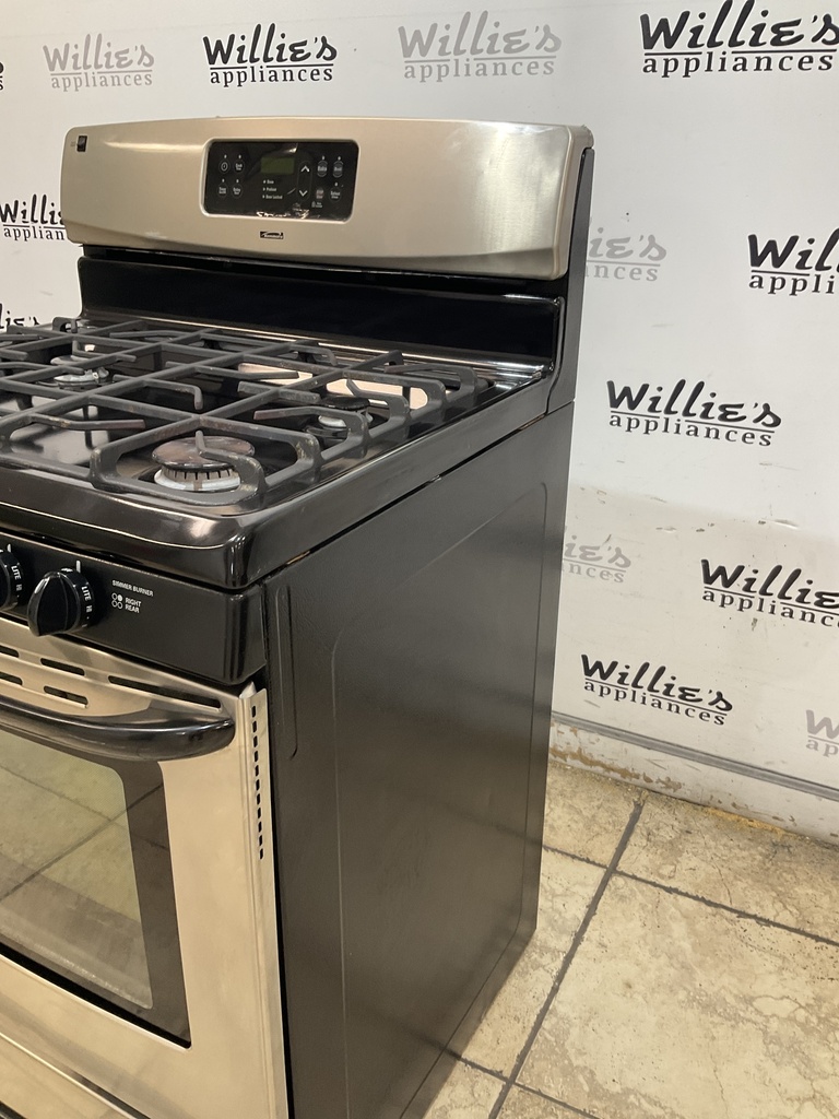 Kenmore Used Natural Gas Stove 30inches (Stainless Steel) 