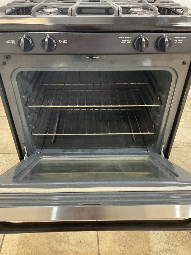 Kenmore Used Natural Gas Stove 30inches (Stainless Steel) 