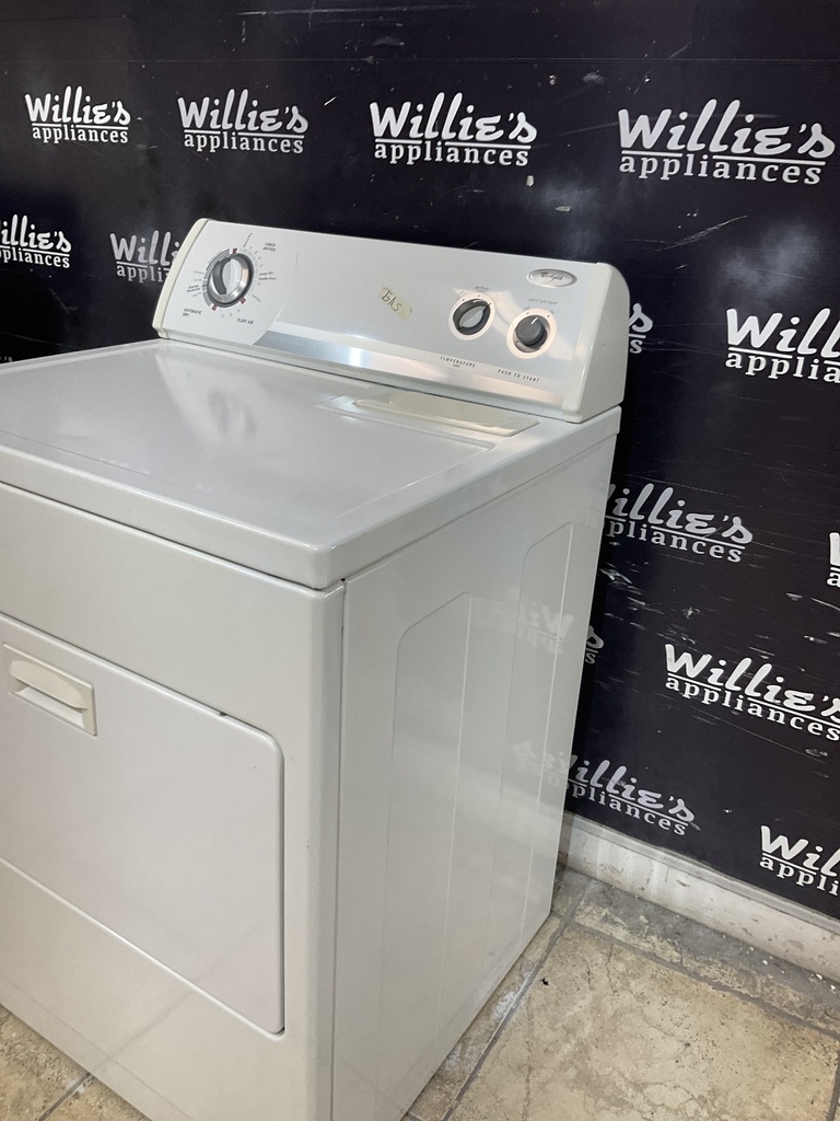 Whirlpool Used Natural Gas Dryer 29inches (white)