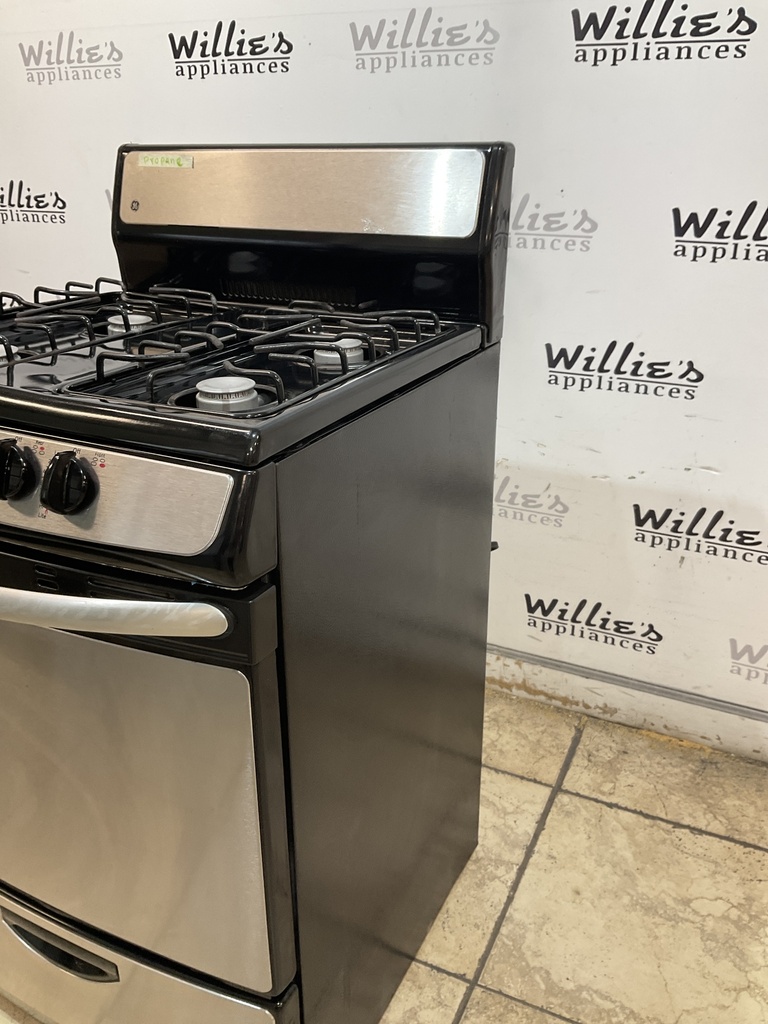 Ge Used Gas Propane Stove 24inches (Stainless Steel) 