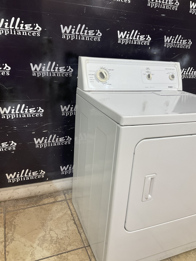 Kenmore Used Electric Dryer 220volts (30 AMP) 29inches {3 prong} (White) 