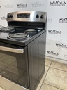 Ge Used Electric Stove 220volts (40/50 AMP) 30inches {4 prong} (Stainless steel) 