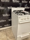 Estate Used Natural Gas Stove 20inches (White)