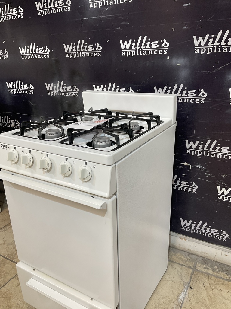 Estate Used Natural Gas Stove 20inches (White)