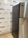 Frigidaire Used Refrigerator Top and Bottom 28x64 1/2” (Stainless Steel) 