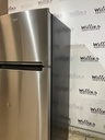 Whirlpool Used Refrigerator Top and Bottom 28x68 (Stainless Steel) 