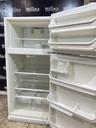 Frigidaire Used Refrigerator Top and Bottom 30x66 (White) 