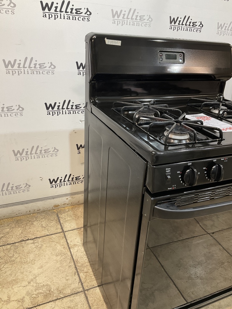 Hotpoint Used Gas Propane Stove 30inches (Black) 