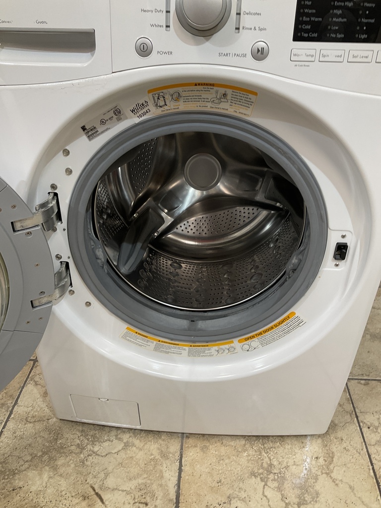Lg Used Washer Front-load 27inches (White) 