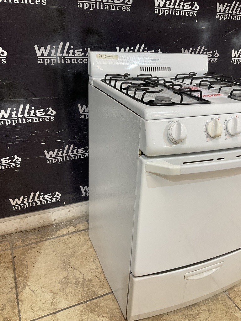 Hotpoint Used Gas Propane Stove 24inches (White) 