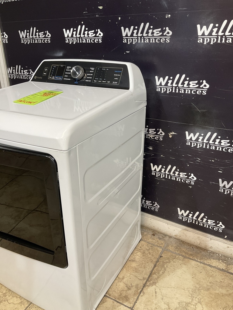 Ge Used Electric Dryer 220volts (30 AMP) 27inches {no cord} (White)  