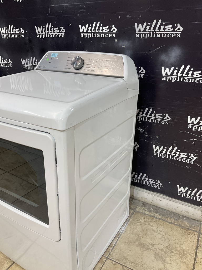 Ge Used Electric Dryer 220volts (30 AMP) 27inches (White) 