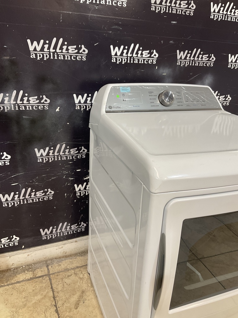 Ge Used Electric Dryer 220volts (30 AMP) 27inches (White) 