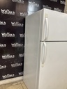 Frigidaire Used Refrigerator Top and Bottom 30x65 1/2” (White) 