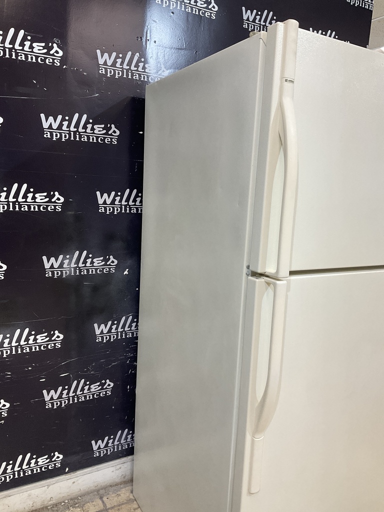 Kenmore Used Refrigerator Top and Bottom 30x66 (Bisque) 