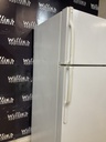 Ge Used Refrigerator Top and Bottom 28x67 (White) 