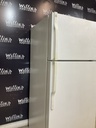 Ge Used Refrigerator Top and Bottom 28x67 (White) 