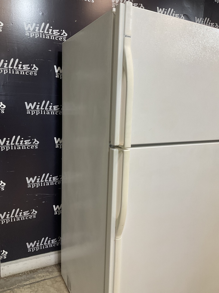 Kenmore Used Refrigerator Top and Bottom 33x66 1/2” (White) 