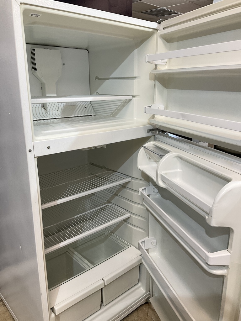 Whirlpool Used Refrigerator Top and Bottom 28x63 (White) 