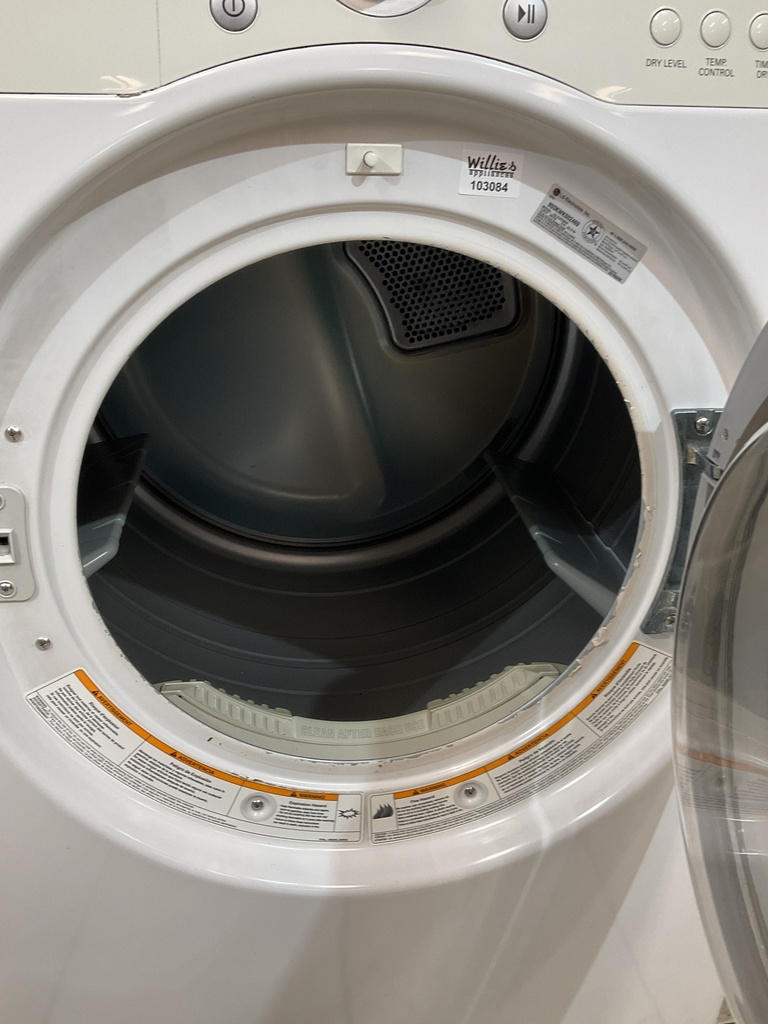Lg Used Natural Gas Dryer 27inches (White) 