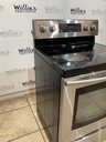 Samsung Used Electric Stove 220volts (40/50 AMP) 30inches {no cord} (Stainless steel) 
