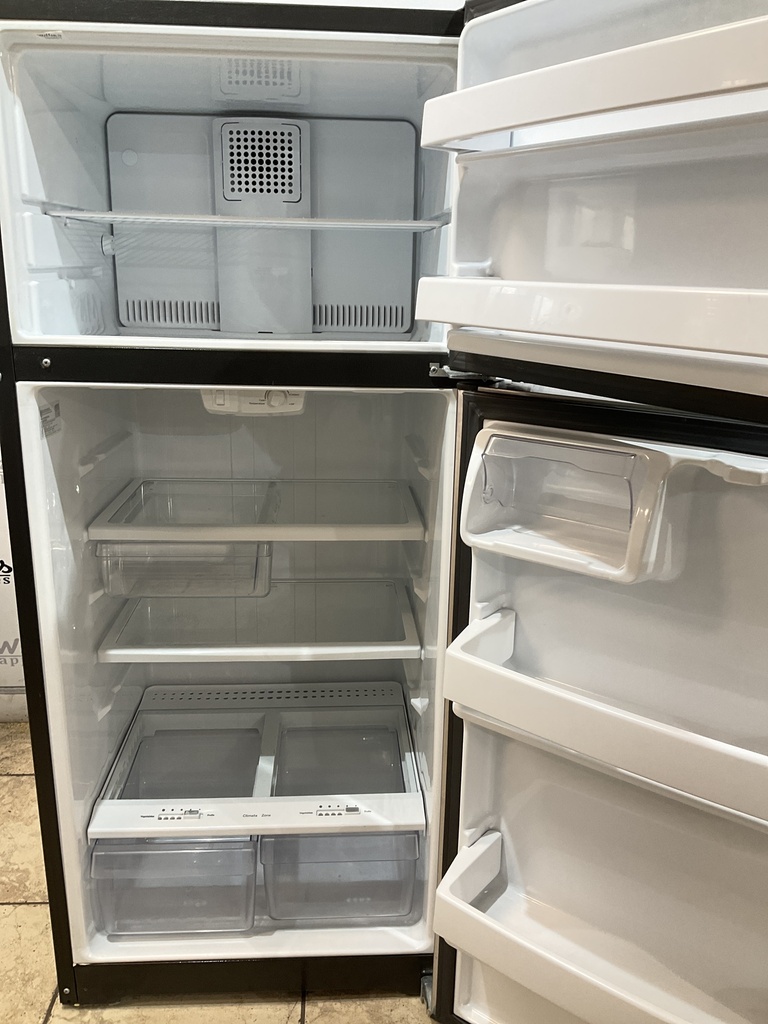 Ge Used Refrigerator Top and Bottom 28x64 (Stainless Steel) 