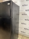 Frigidaire Used Refrigerator Top and Bottom 30x65 1/2” (Balck) 