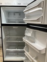 Frigidaire Used Refrigerator Top and Bottom 30x65 1/2” (Balck) 