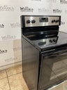 Whirlpool Used Electric Stove 220volts (40/50 AMP) 30inches {no cord} (Stainless Steel) 