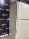 Whirlpool Used Refrigerator Top and Bottom 30x66 (Bisque) 