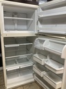 Whirlpool Used Refrigerator Top and Bottom 30x66 (Bisque) 