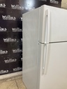 Ge Used Refrigerator Top and Bottom 28x61 (White) 