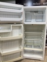 Hotpoint Used Refrigerator Top and Bottom 28x67 1/2” (White) 