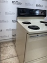 Hotpoint Used Electric Stove 220volts (40/50 AMP) 30inches (Bisque/Black) 