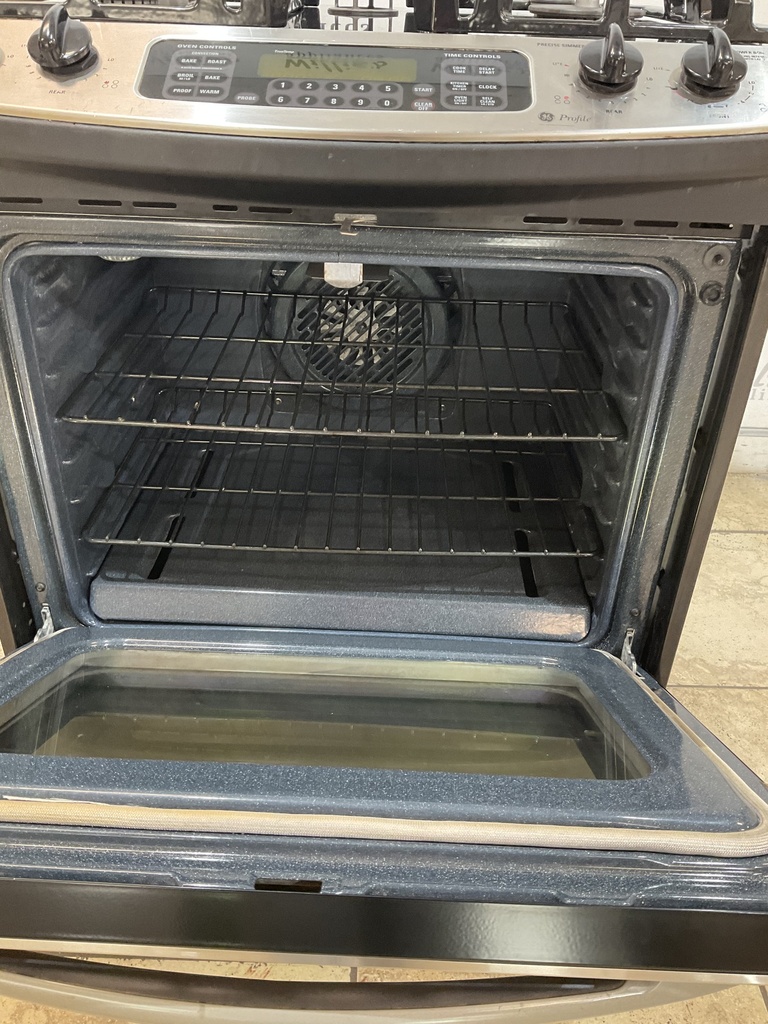 Ge Used Natural Gas Stove 30inches (Stainless Steel)