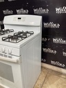 Ge Used Natural Gas Stove 30inches (White) 