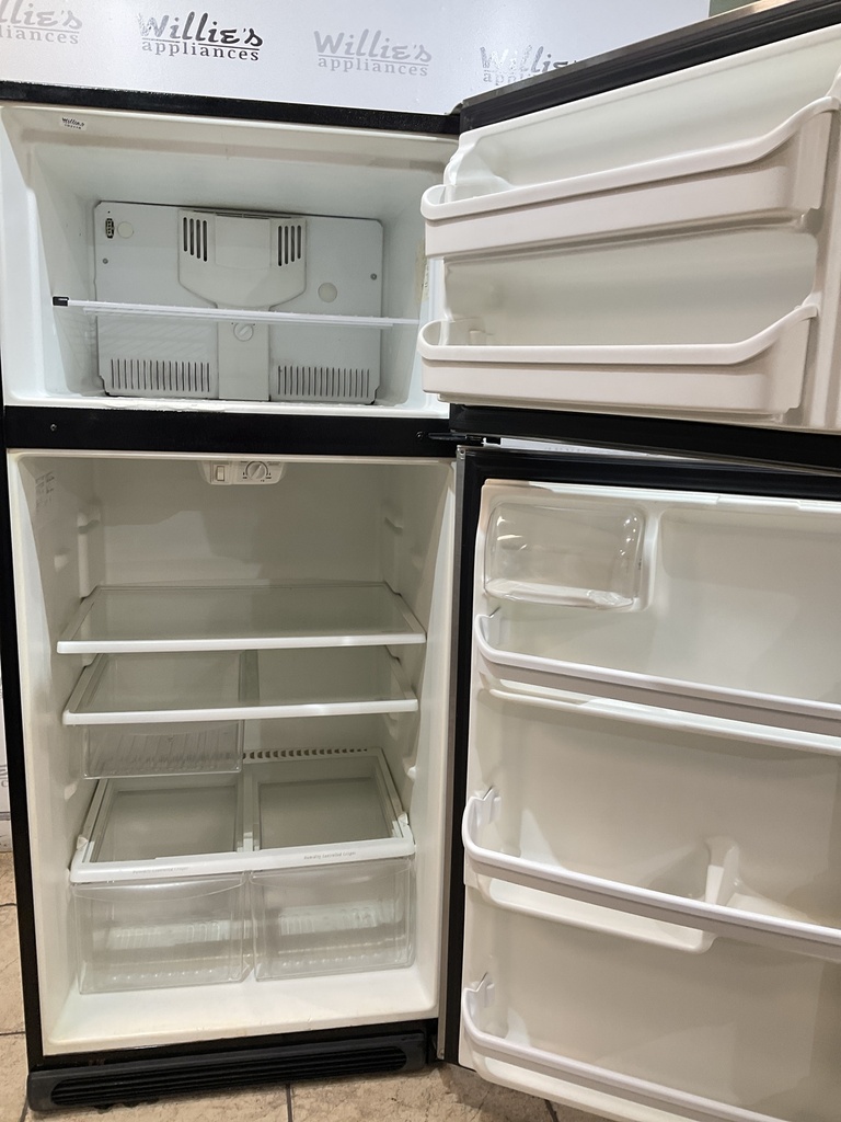 Frigidaire Used Refrigerator Top and Bottom 30 1/2” x 65 1/2” (Stainless Steel) 