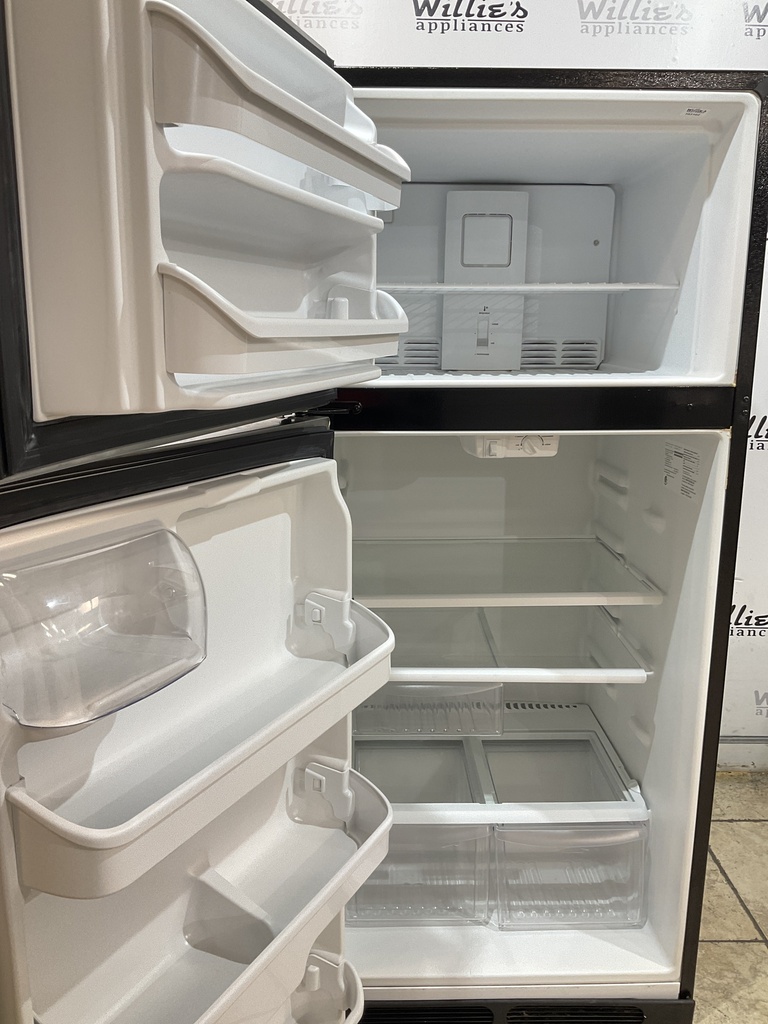 Frigidaire Used Refrigerator Top and Bottom 28x64 1/2” (Stainless Steel) 