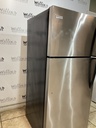 Frigidaire Used Refrigerator Top and Bottom 28x64 1/2” (Stainless Steel) 